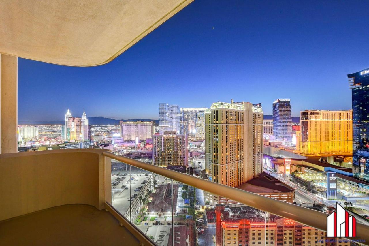 Mgm Signature-28-705 F1 Track & Strip View Balcony Las Vegas Bagian luar foto