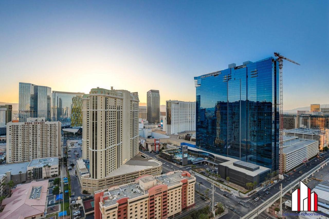 Mgm Signature-28-705 F1 Track & Strip View Balcony Las Vegas Bagian luar foto