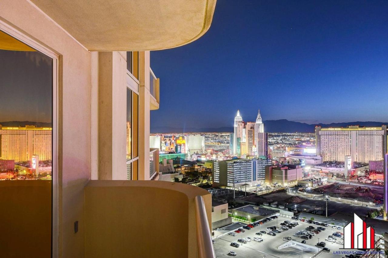 Mgm Signature-28-705 F1 Track & Strip View Balcony Las Vegas Bagian luar foto