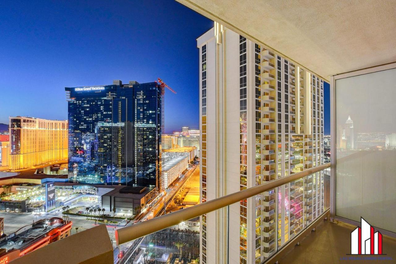 Mgm Signature-28-705 F1 Track & Strip View Balcony Las Vegas Bagian luar foto