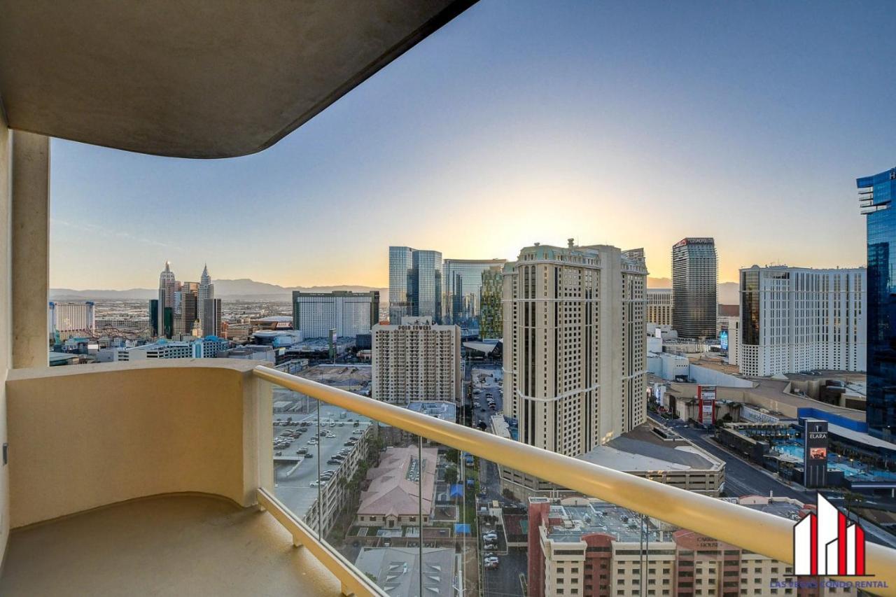 Mgm Signature-28-705 F1 Track & Strip View Balcony Las Vegas Bagian luar foto